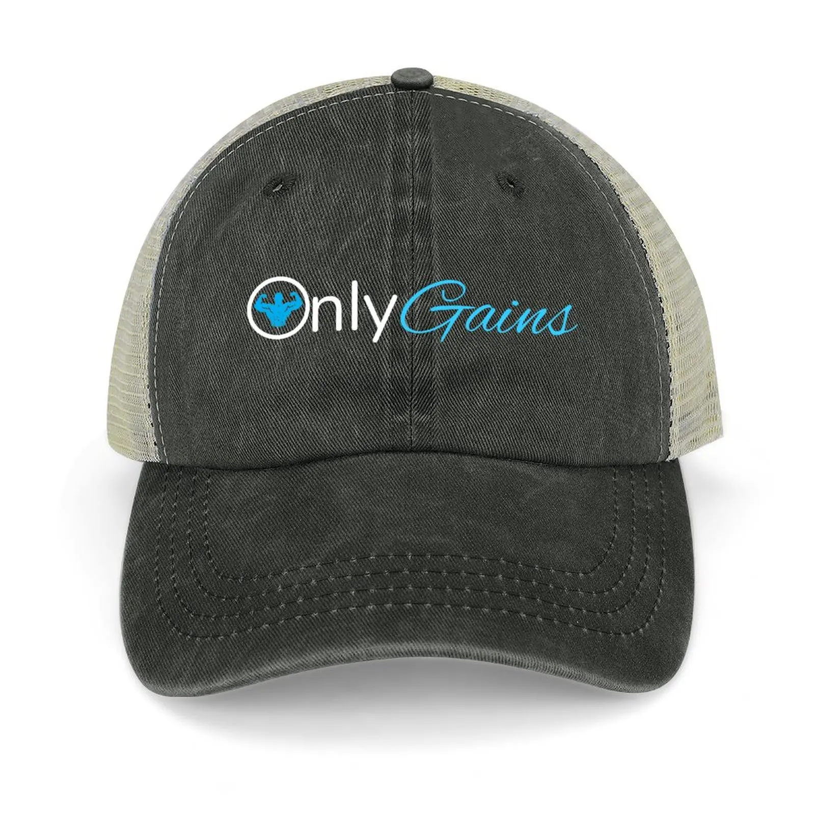 

Only Gains Gym Workout ParodyCap Baseball Cap Cosplay tactical cap Golf Cap Sports Men Golf Wear Women's