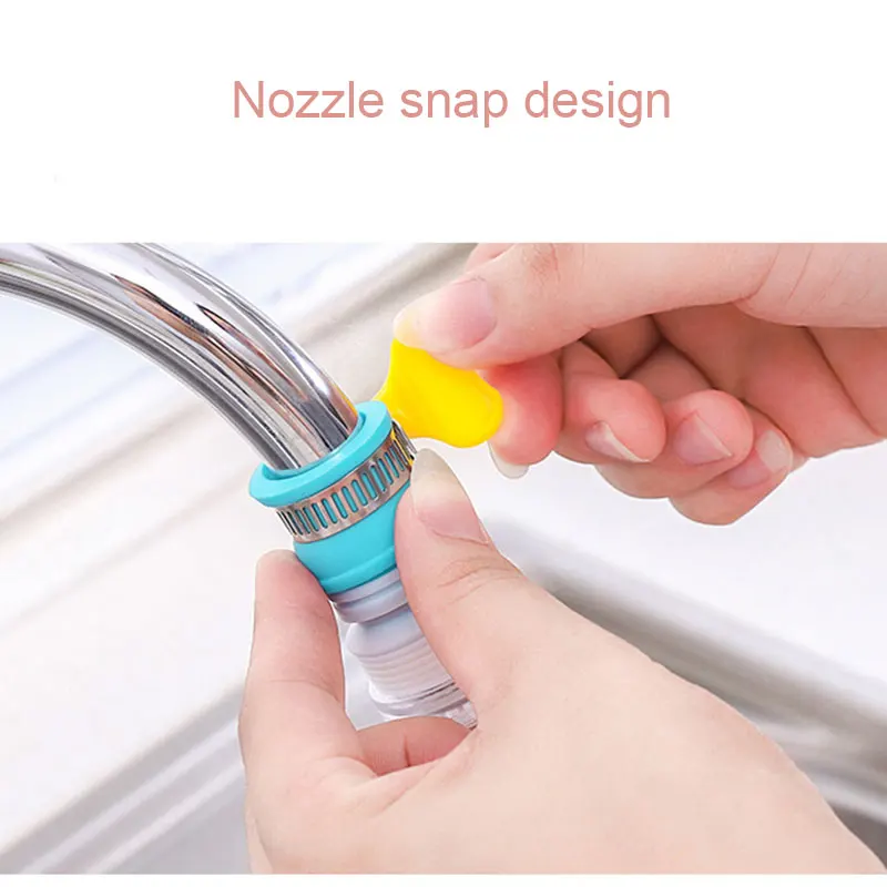 360 Degree Rotatable Spray Head Tap Durable Faucet Filter Nozzle 3 Modes Kitchen Gadget Nozzle Tap Filter Faucet F132