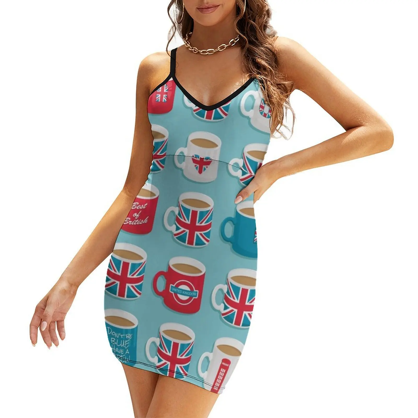 

A Very British Brew Sling Dress women's fashion dresses cute dress elegant women's sets birthday dress for women