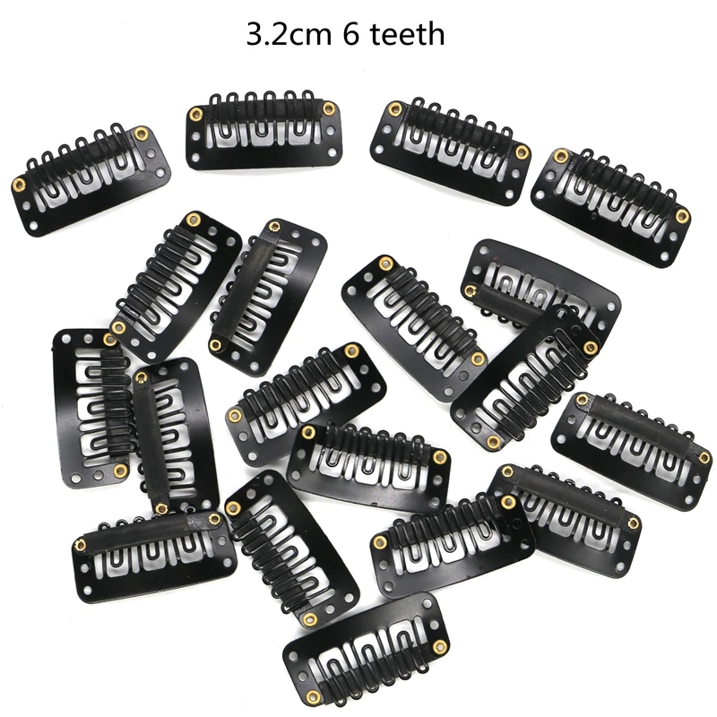 50PCS U-Shape BB Snap Clips for Securing Women's Wigs Hair Extensions Clip  for beret, knitted hat, fisherman hat, wig cap