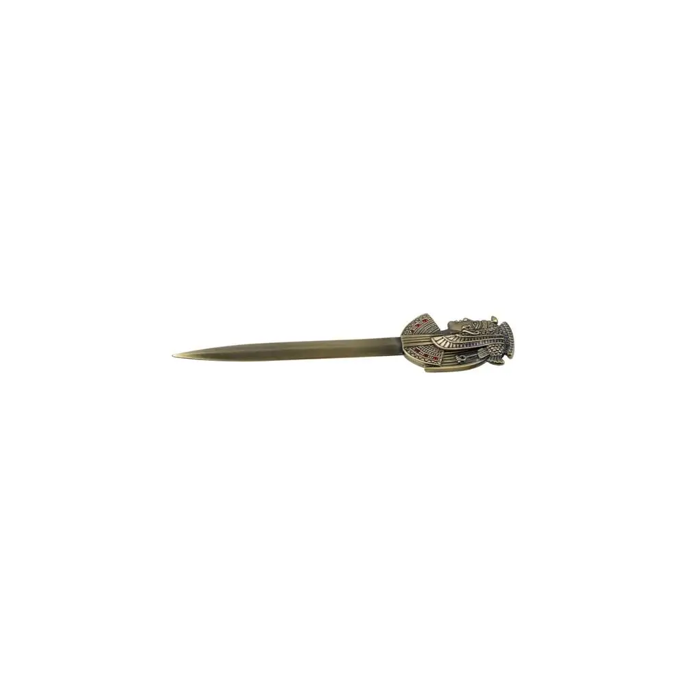 Egyptian Pyramid Pharaoh Envelope Opener Letter Opening Tool DIY Crafts Tool Express Opener Metal Ancient Exquisite Gift