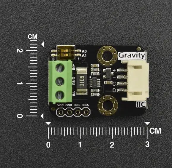 الجاذبية المنتجة الأصلية من DFROBOT: مقياس الطاقة الرقمي I2C SEN0291 مقياس كولومتر البطارية لمدة عام واحد #4