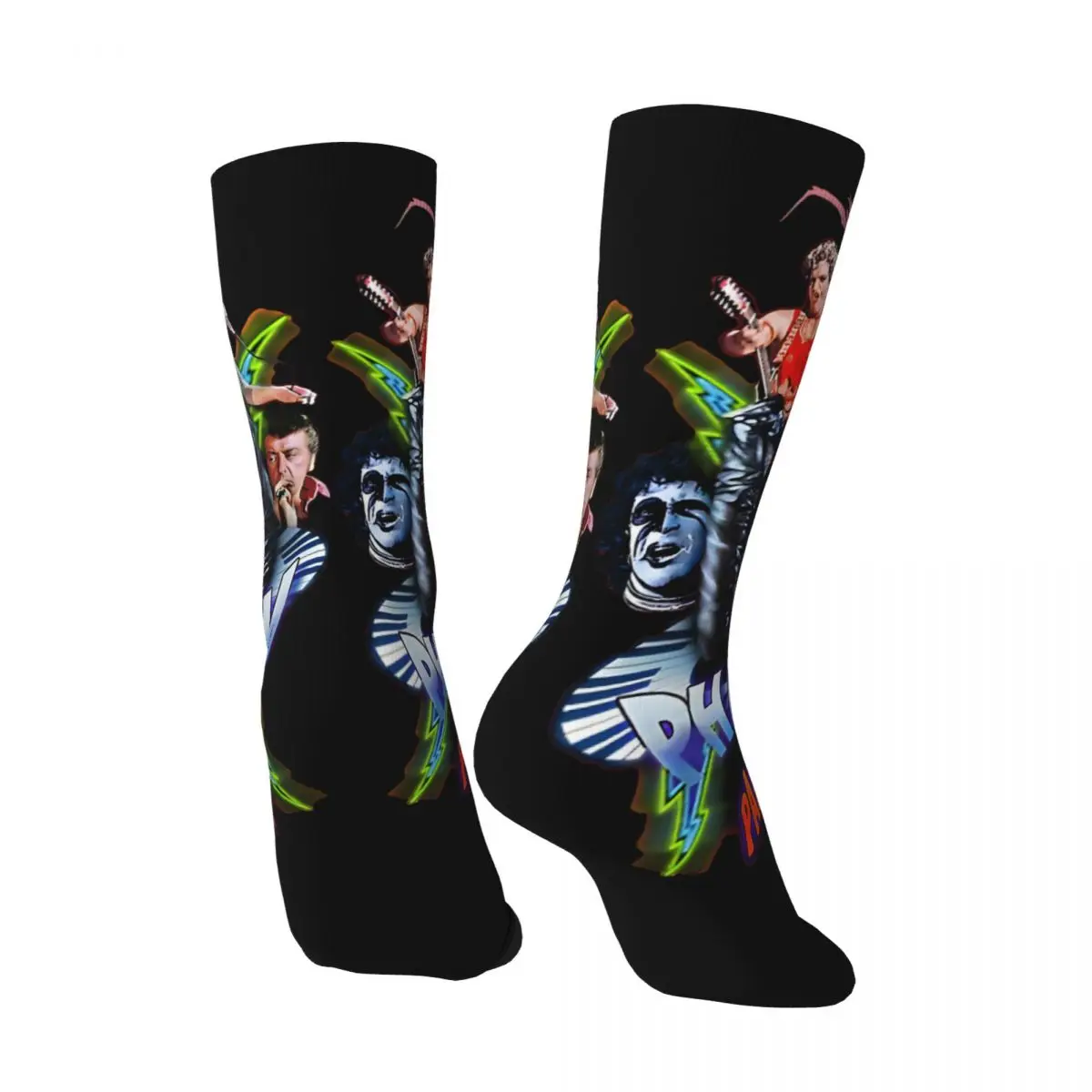 Retro Fantastic Men's compression Socks Unisex Phantom Of The Paradise Harajuku Pattern Printed Novelty Crew Sock