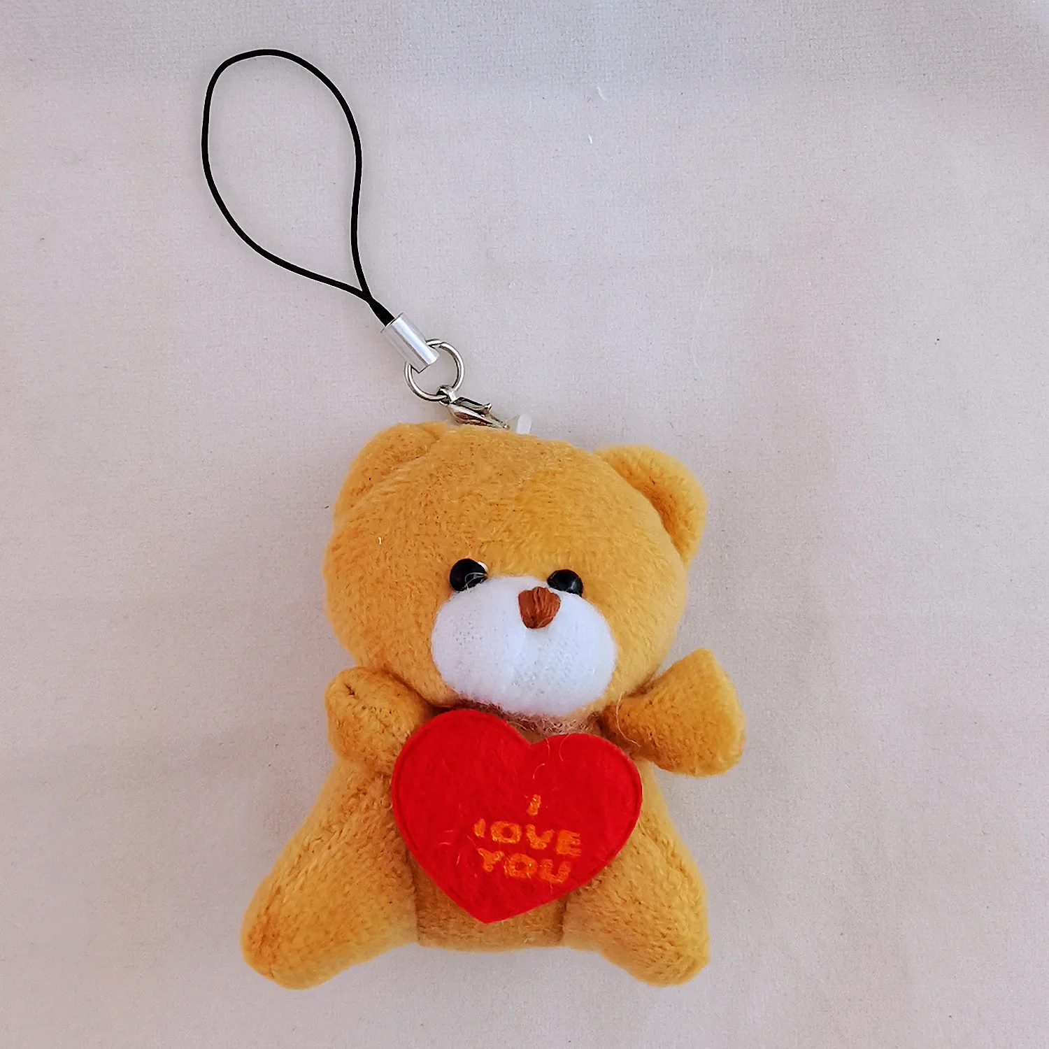 Plush Toy Teddy Bear Doll Love Heart Accessories Bag Pendant Stuffed Valentine Wedding Souvenir Gifts 8#