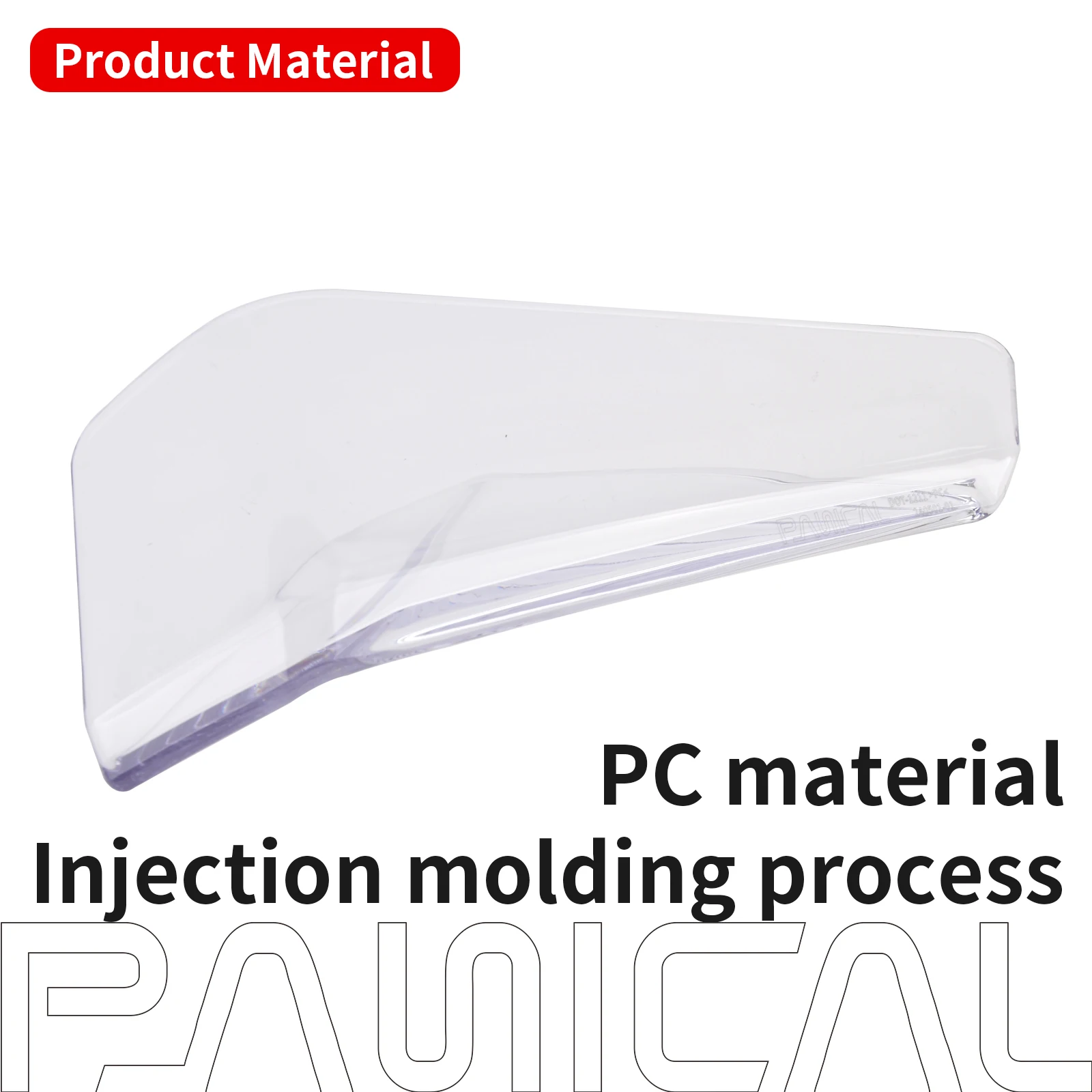 PANICAL Motorrad-Rückspiegel-Spoiler Luftabweiser für Honda GoldWing GL1800 DCT F6B 2018-2025 Windschutzscheiben-Zubehör – Detail 13