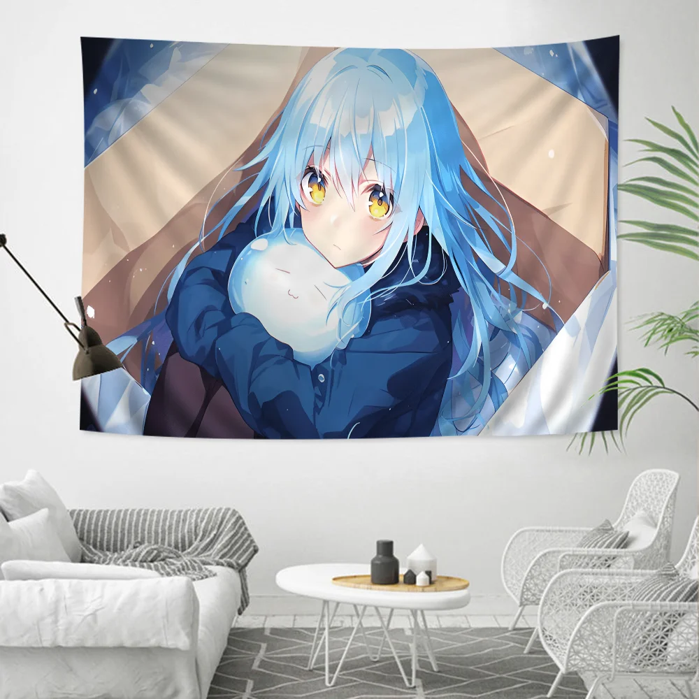 Demon Slime Rimuru Tempest  DIY Wall Tapestry Art Science Fiction Room Home Decor Wall Art Decor