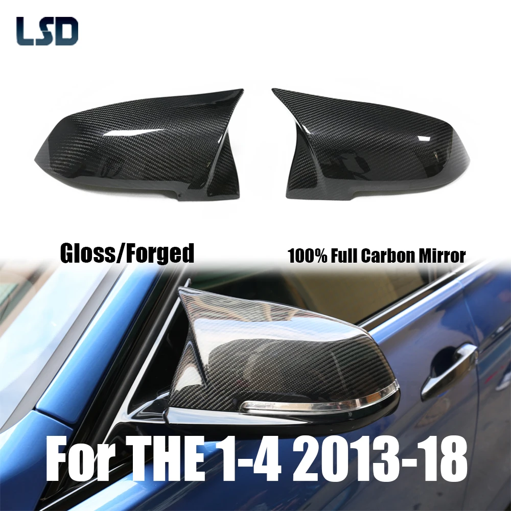 

AN M look For BMW 2014-18 1 2 3 4 Series Dry Full Carbon Fiber Forged Replace Mirror Cover F20 F22 F36 F30 F32 E84 F33 F34 F87