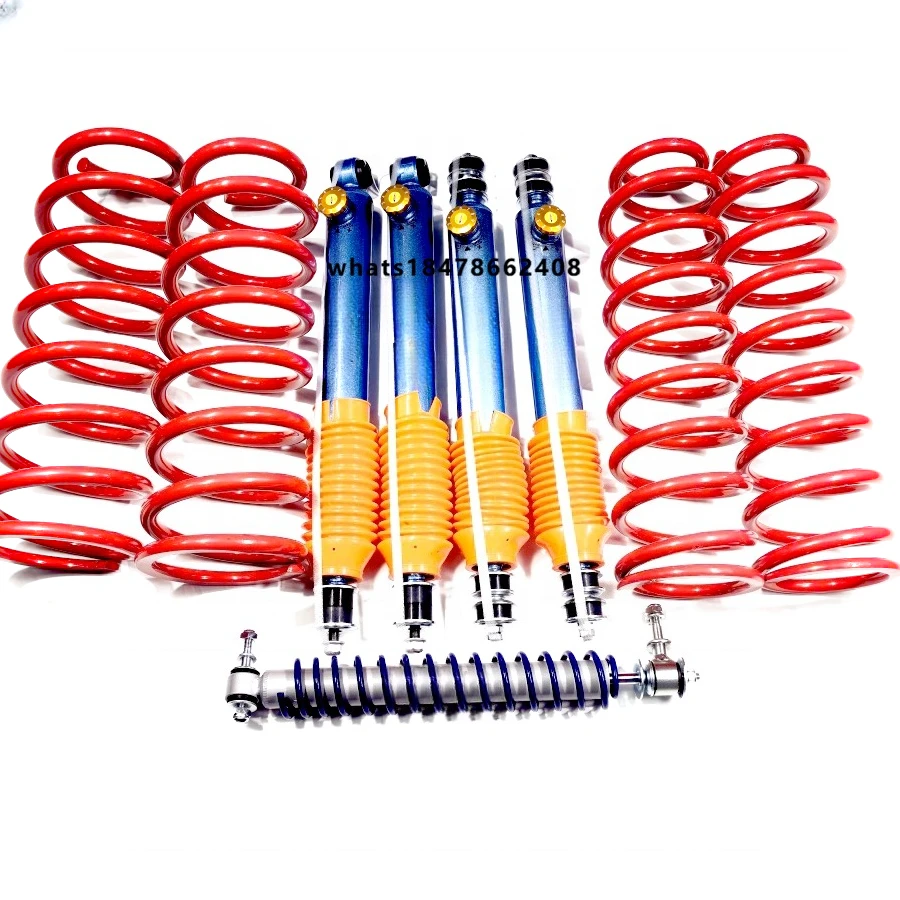 

4x4 Off-Road Adjustable Foam Battery Shock Absorber Kit 2 Inches Lifts New Condition of Foam Battery LC80