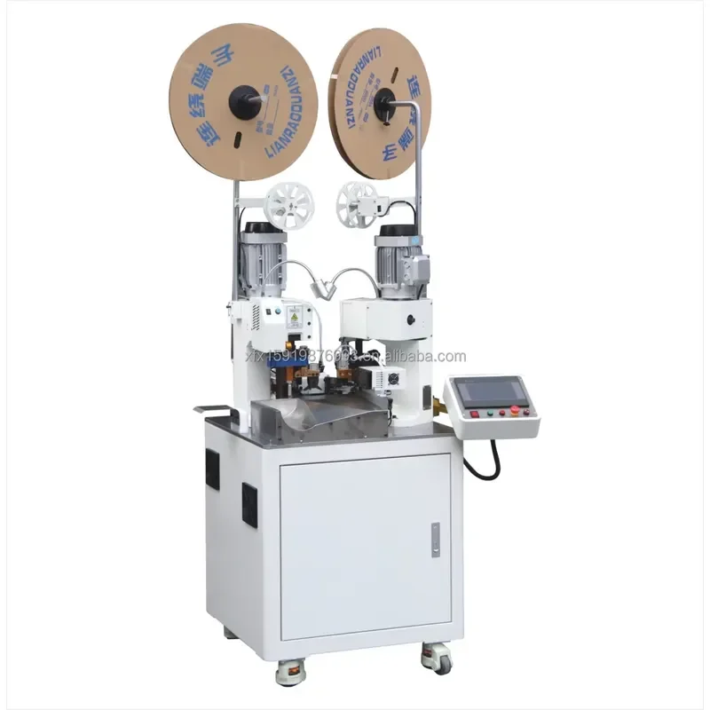 AP01 XinFeiXiang XFX-ST Double-Head Full-Automatic Terminal Crimping Machine with Crimping Function 220V for Cable Making
