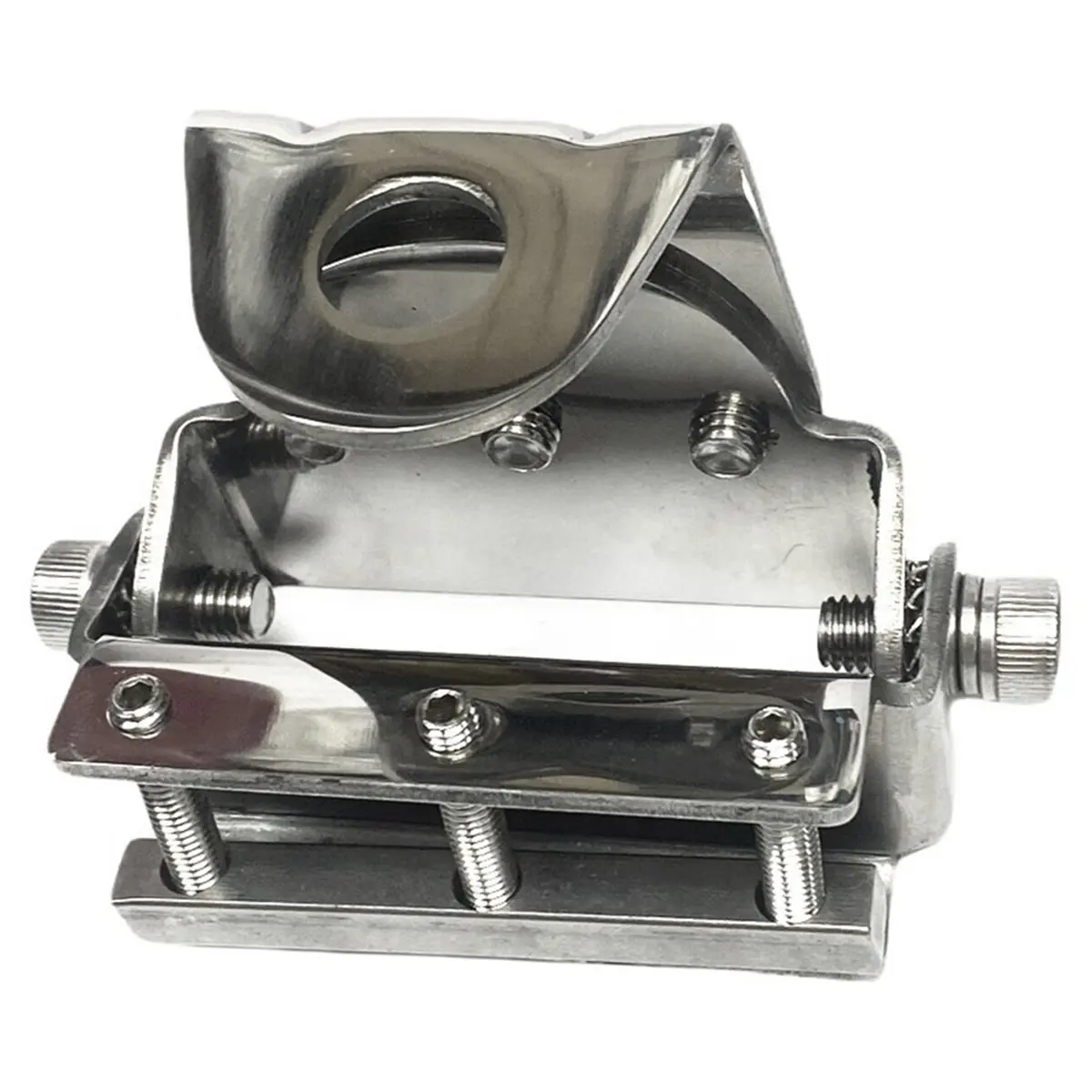 A49T K110 Vehicle Intercom Clip-on Bracket Car Rain Gutter Clip-on Antenna Mount Bracket for Car CB Radio Ham Radio