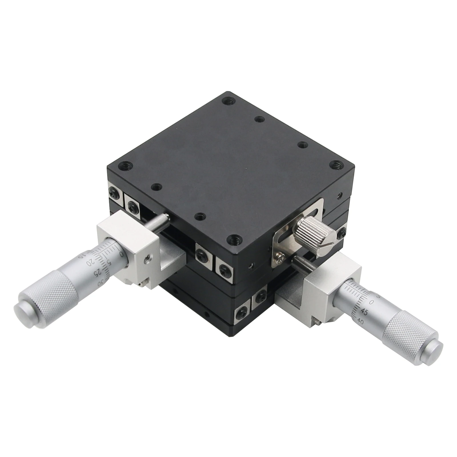 

XY-Axis Manual Displacement Platform 60mmx60mm Stage Linear Ball Bars Precision