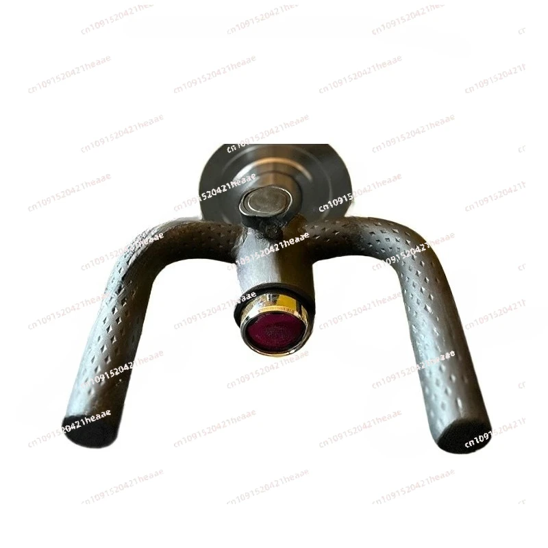 Adecuado para 50mm con orificio grande, varilla en T, mango de fitness en forma de peso muerto para sentadillas, barra glúteos