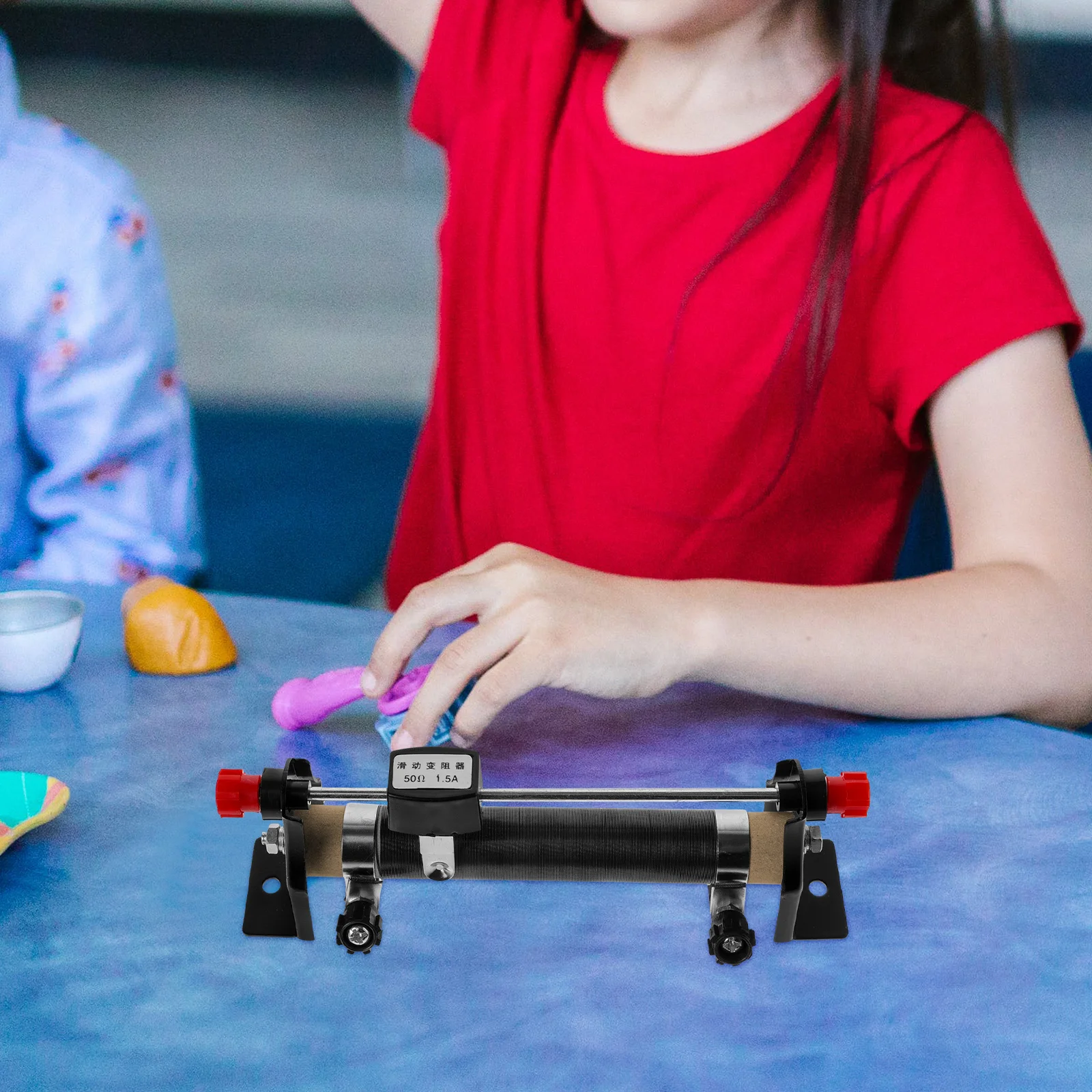 1 st Sliding Rheostat Natuurkunde Onderwijsapparatuur Wetenschapsexperimenten Student Leermiddel Elektriciteit Experiment Apparaat