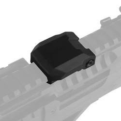 Picatinny Mount Air Tag Keychain Accessory Secure Tracking with Rifle Firearms
