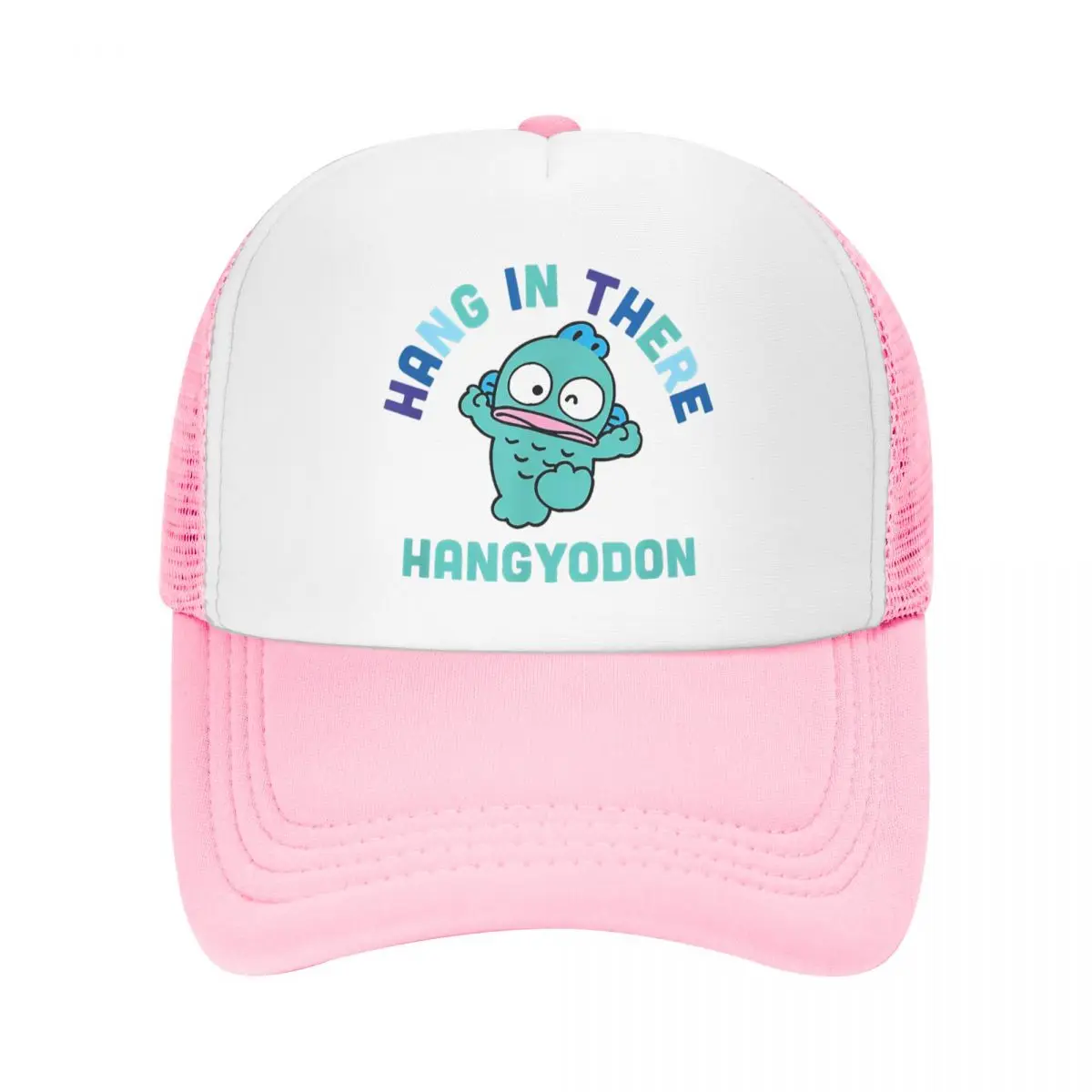 Hangyodon Hang In There Mesh Baseball Caps Men Women Fashion Sun Hat Hats Snapback Caps Racing Cap Autumn Trucker Hats