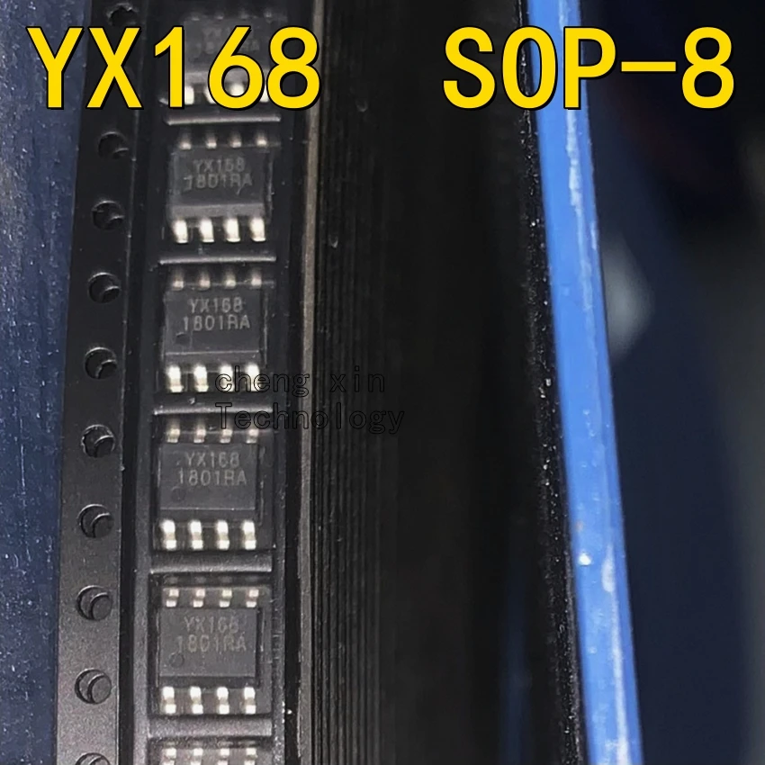 Serigrafia YX168 IC SOP-8 chips de gerenciamento de energia, novos e originais, 50PCs, 20PCs, 5PCs