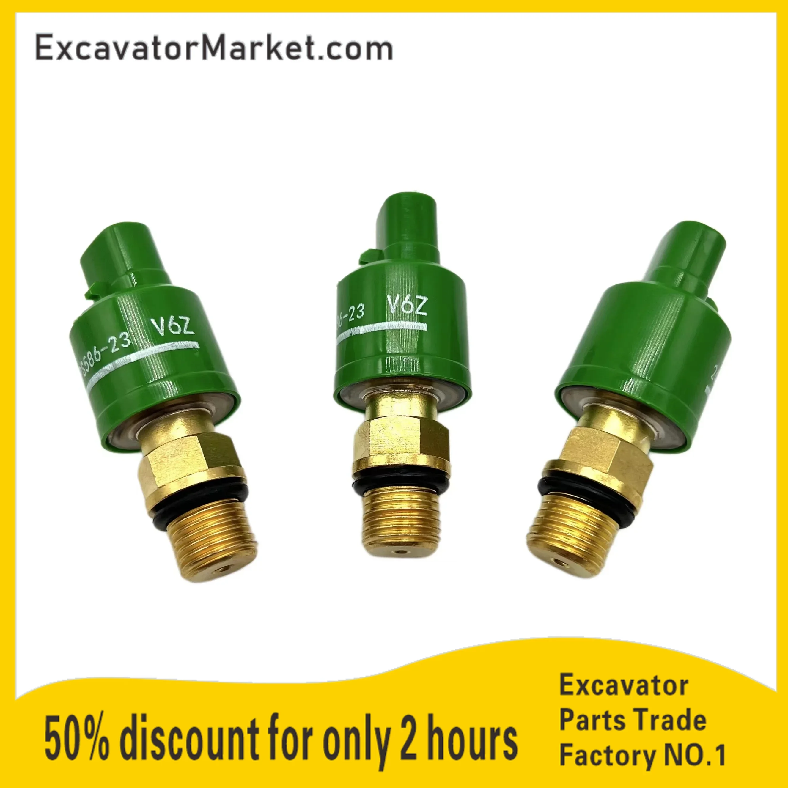 For Excavator Hitachi ex120 200 300-5  Distribution Valve Pressure Switch Sensor Pressure Sensor Accessories