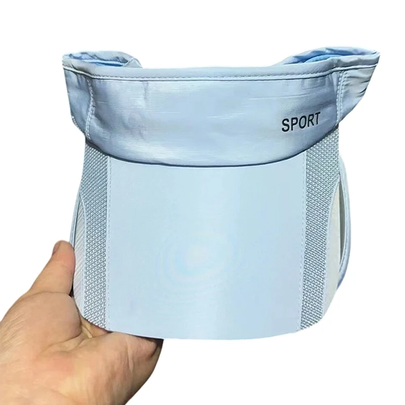 Summer Sky Top Sun Hat Retractable Brim Outdoor Leisure Sun Hat Comfortable Breathable For Cycling Running Outdoor Activities