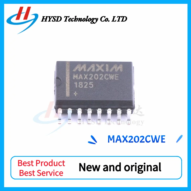 10 stücke MAX202CWE MAX202CWE + MAX202CWE + T MAX202