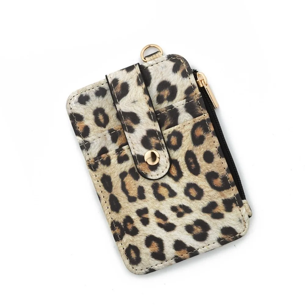 

Portable Flowers and Plants Wallet Multiple Card PVC Floral Patterned Card Bag Classic Fashion Short Leather Purse Dating