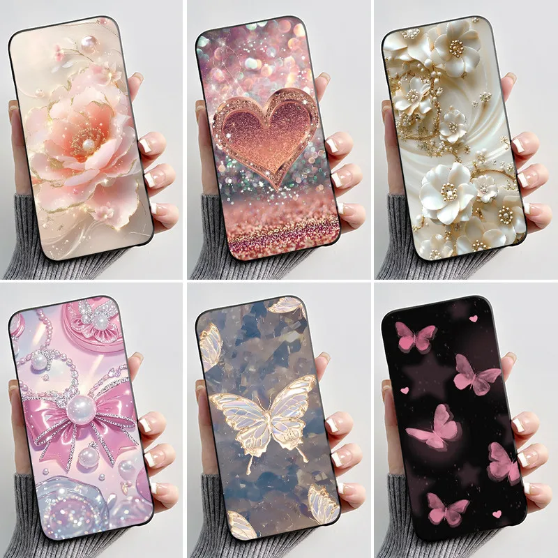 Funda de teléfono impresa para Nokia 105 2G 2023/106 2G 2023/Nokia 106 4G 2023/105 4G 2023, funda de silicona suave, carcasa con bonitos diseños de flores