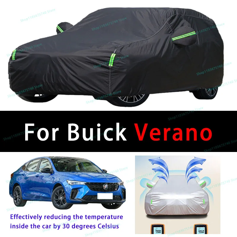 

For Buick Verano Summer Full Car Covers Outdoor Sun uv Protection Dust Cooling Protective Auto Protective Cover