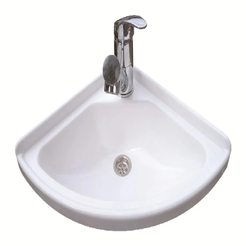White Acrylic Sink Hand Wash Basin 330*330*120mm Boat Caravan Camper GR-Y330A  yacht