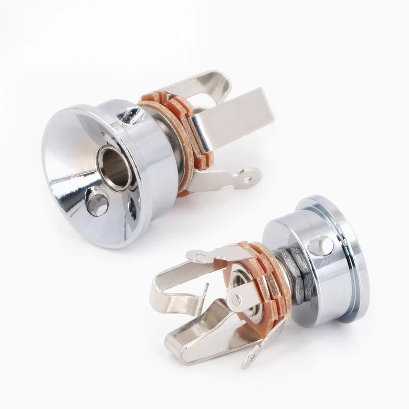 

Electric guitar jack socket guitar mono stereo active interface 6.5 tail nail 6.35 bass socket