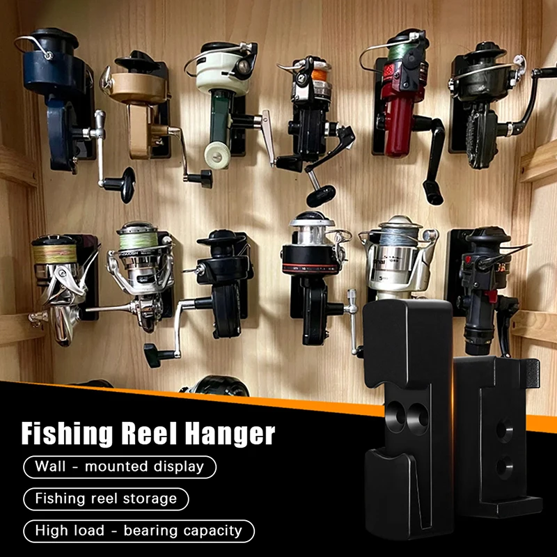 【Peace】Fishing Reel Holder Reel Storage Wall Mount Rack Holder Display Stand Fishing Accessories Fish Gear Equipment