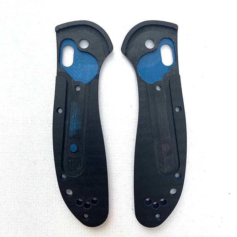 Imagem -03 - Personalizado Dobre Escalas de Punho de Faca Genuíno Benchmade Griptilian 550 551 Facas Grip Faça Você Mesmo Fazendo Peças de Acessórios G10 Feito