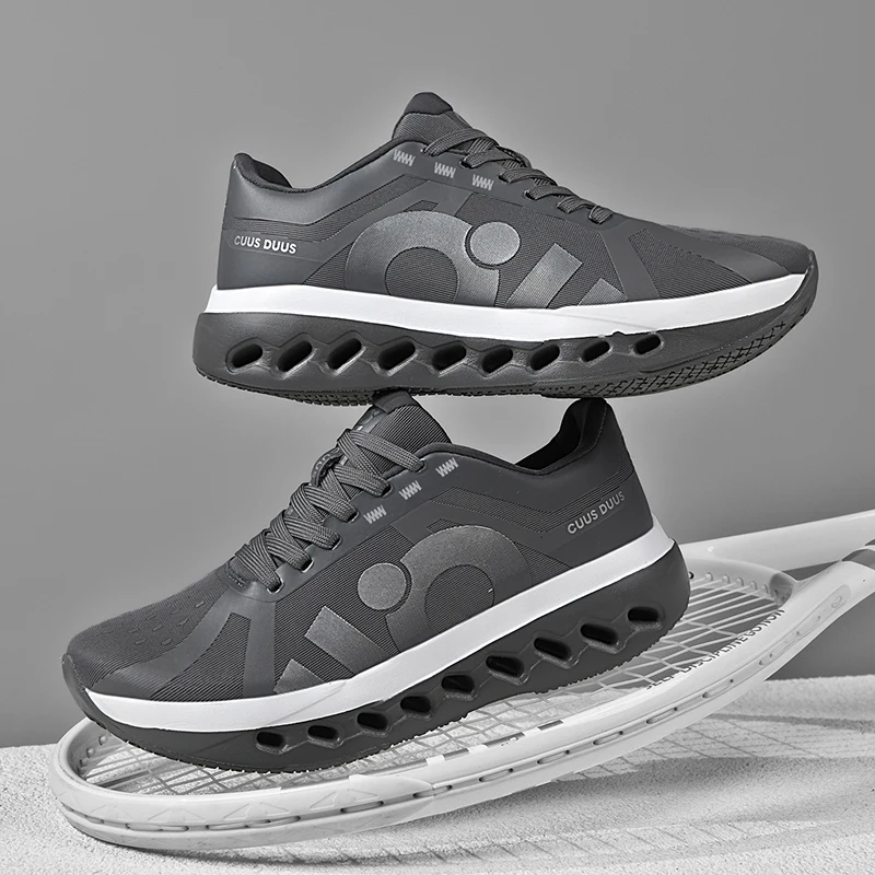 

Men's Anti-Slip Cushioning Breathable Mesh Sneakers for Jogging Gym Training Fitness Sport Walking Lightweight Running Shoes