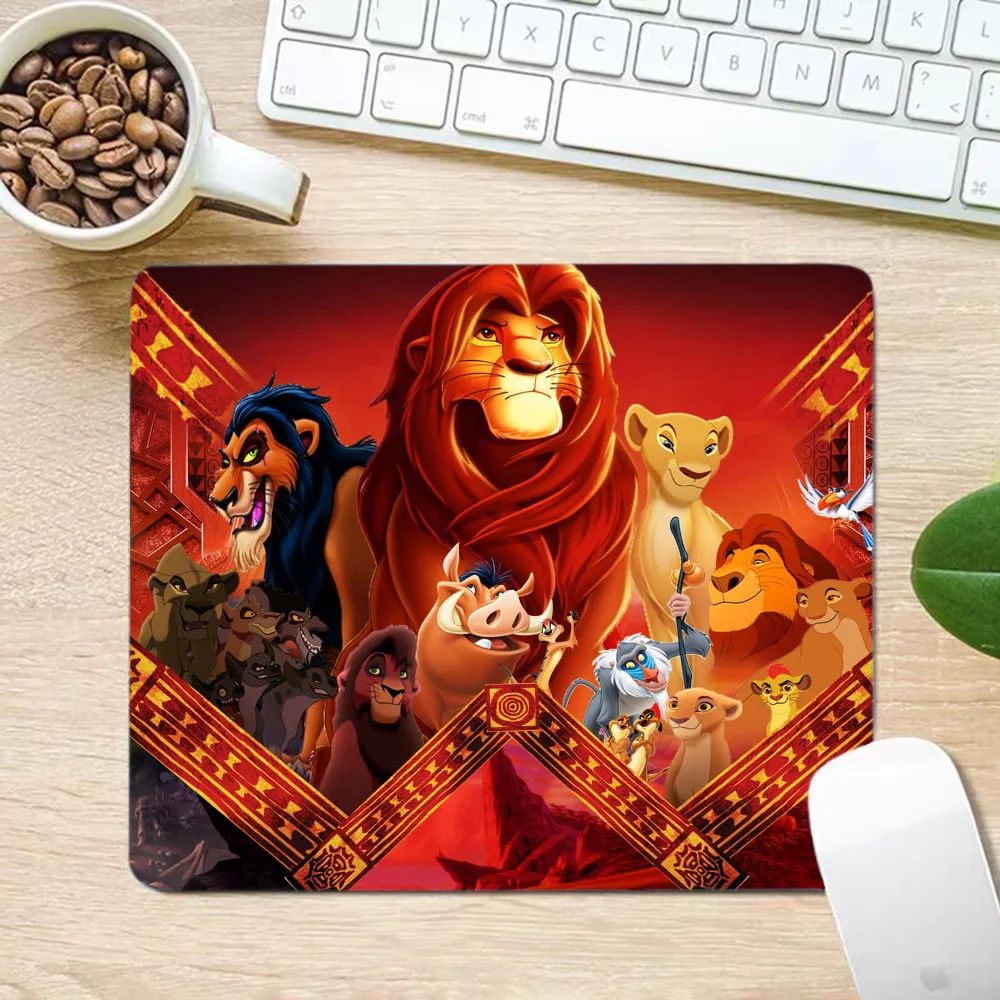 

Disney The Lion King Mousepad Round Custom Skin Desktop Desk Mat Kawaii Gaming Accessories Students Writing Pad Mouse