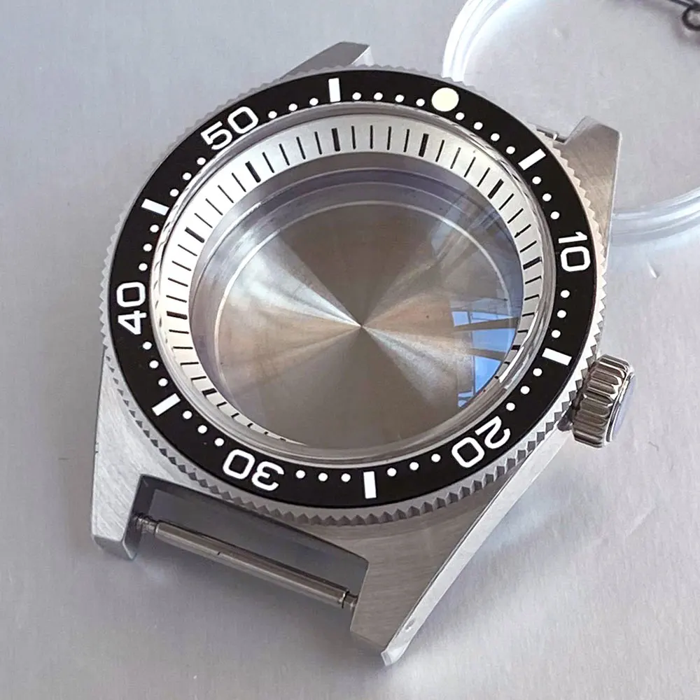 

62MAS Style Watch Case Full Luminous Dial AR Domed Sapphire Glass for NH35 NH36 NH38 Movement Stainless Steel for Watch Parts