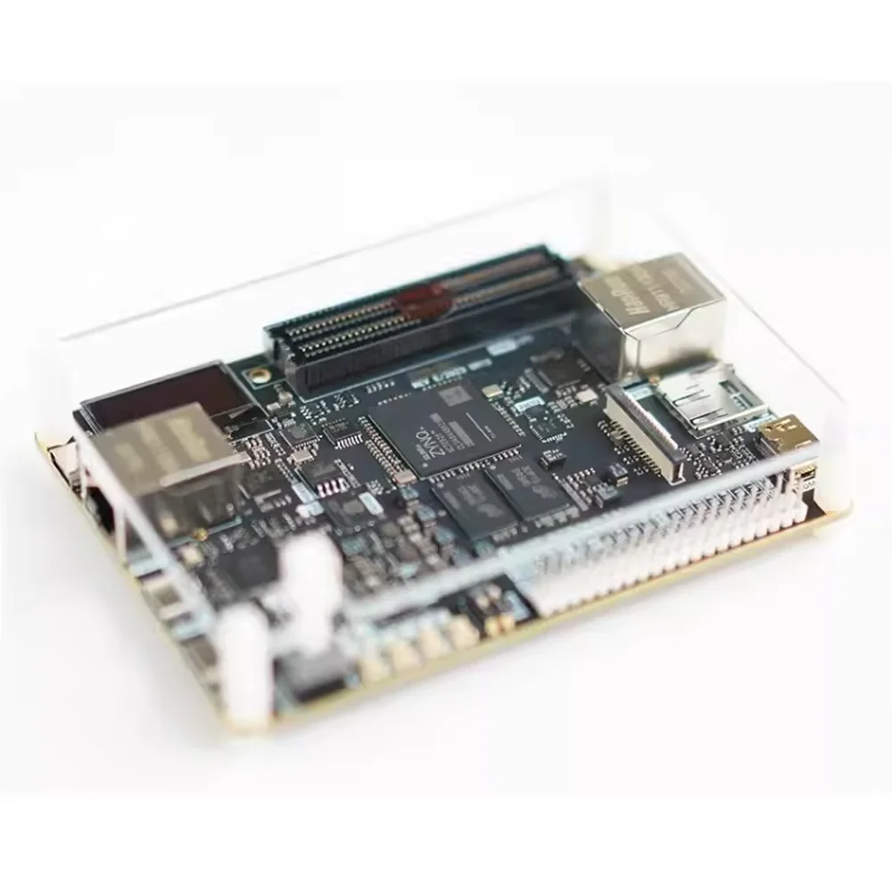 Imagem -02 - Placa de Desenvolvimento Fpga Zynq7000 Xc7z020 Compatível com Hdmi Fmc Gigabit Ethernet Compatível com Hdmi Giroscópio de Cartão sd