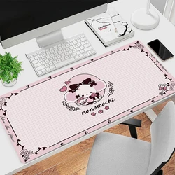 Pink Cute Dog Mouse Pad Office PC Anime Cartoon Game Cabinet Keyboard Mousepad Laptop Gaming Accessories Kawaii Desk Mat Carpet