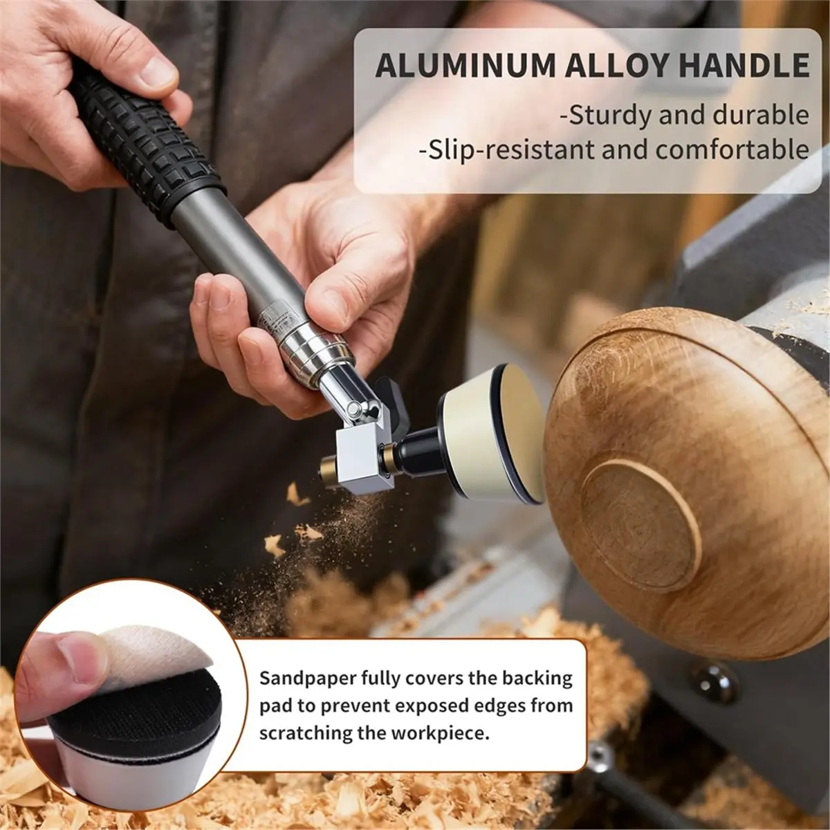 

Набор инструментов для шлифовальной машины с шлифовальными дисками на липучке 1–3 дюйма, наждачная бумага из 75 предметов, опорные подушечки с пенопластовым интерфейсом и ручкой