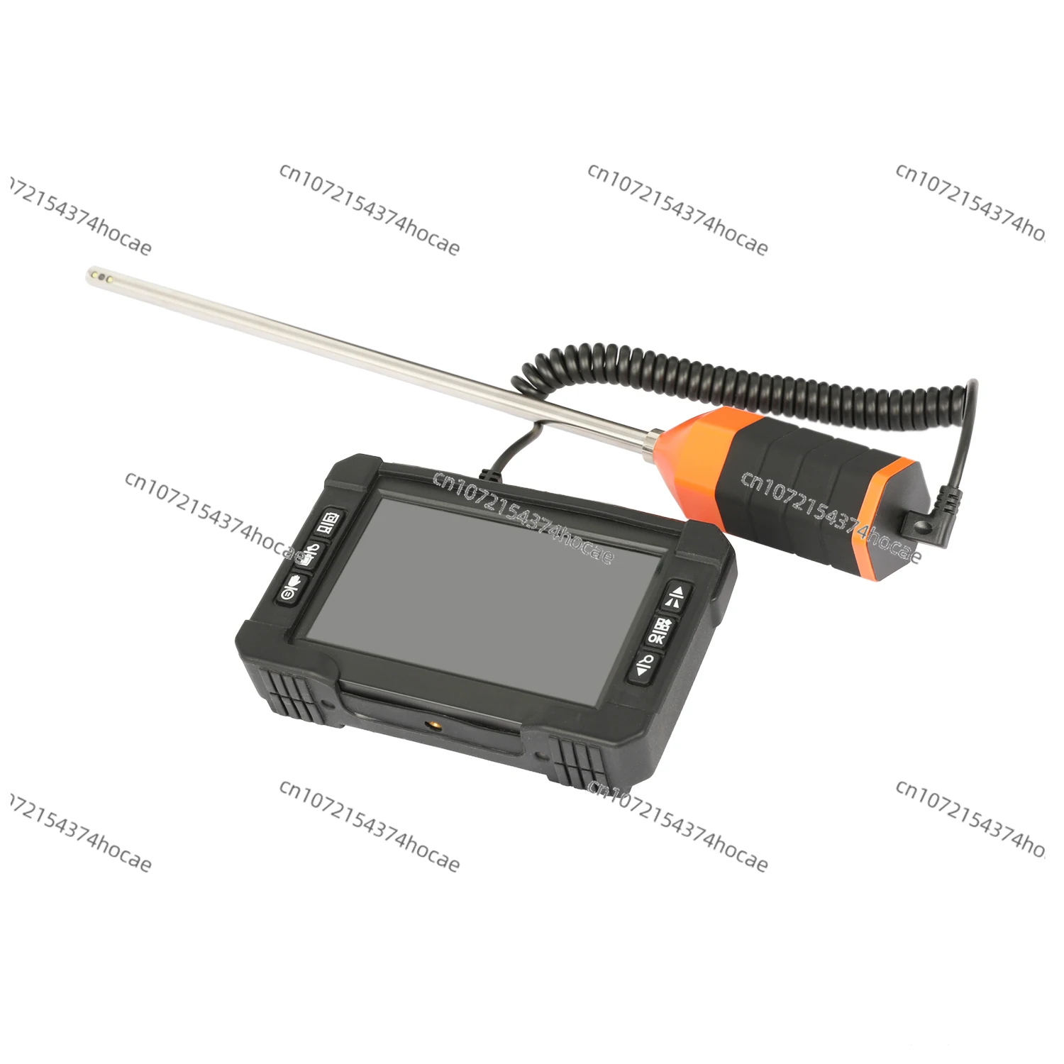 High definition 720P side view rigid inspection camera with 5 monitor for cavity wall and insulation wall inspection
