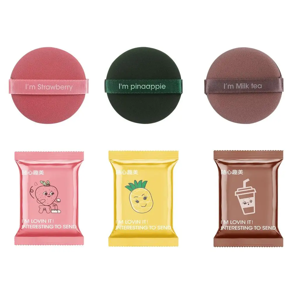 Éponge de maquillage douce réutilisable, 1 pièce, support sec, bb crème fond de teint bouffées outil accessoires maquillage applicateur poudre, H4q7