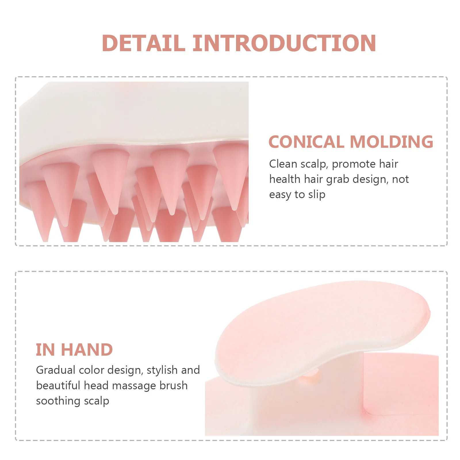 

3 шт., массажная щетка для кожи головы, щетка для шампуня, портативный маленький скруббер для головы, глубокая чистка, расческа для мытья волос, скруббер для кожи головы, душ