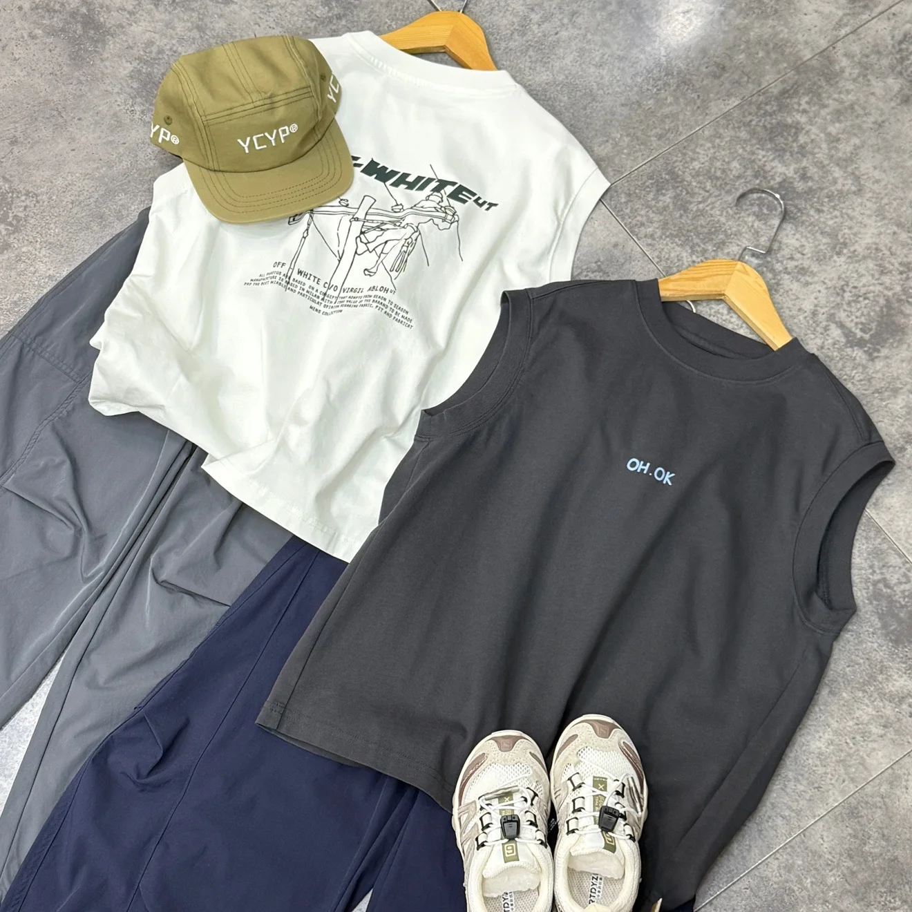 loose-fit-wire-shape-kids-vest-unisex-summer-new-style-children's-t-shirt-round-neck-short-sleeve-casual-wear-for-boys-and-girls