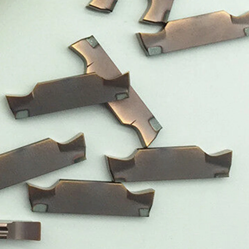 Industry Insert Carbide Insert 10pcs Carbide Milling Insert Cutting Grooving MGGN200-JM For Processing Brand New