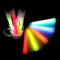 5Pcs/set Multicolor Glow Stick Chemiluminescent Fluorescent Lamp Neon Light Camping Emergency Decoration Party Club Glow Stick