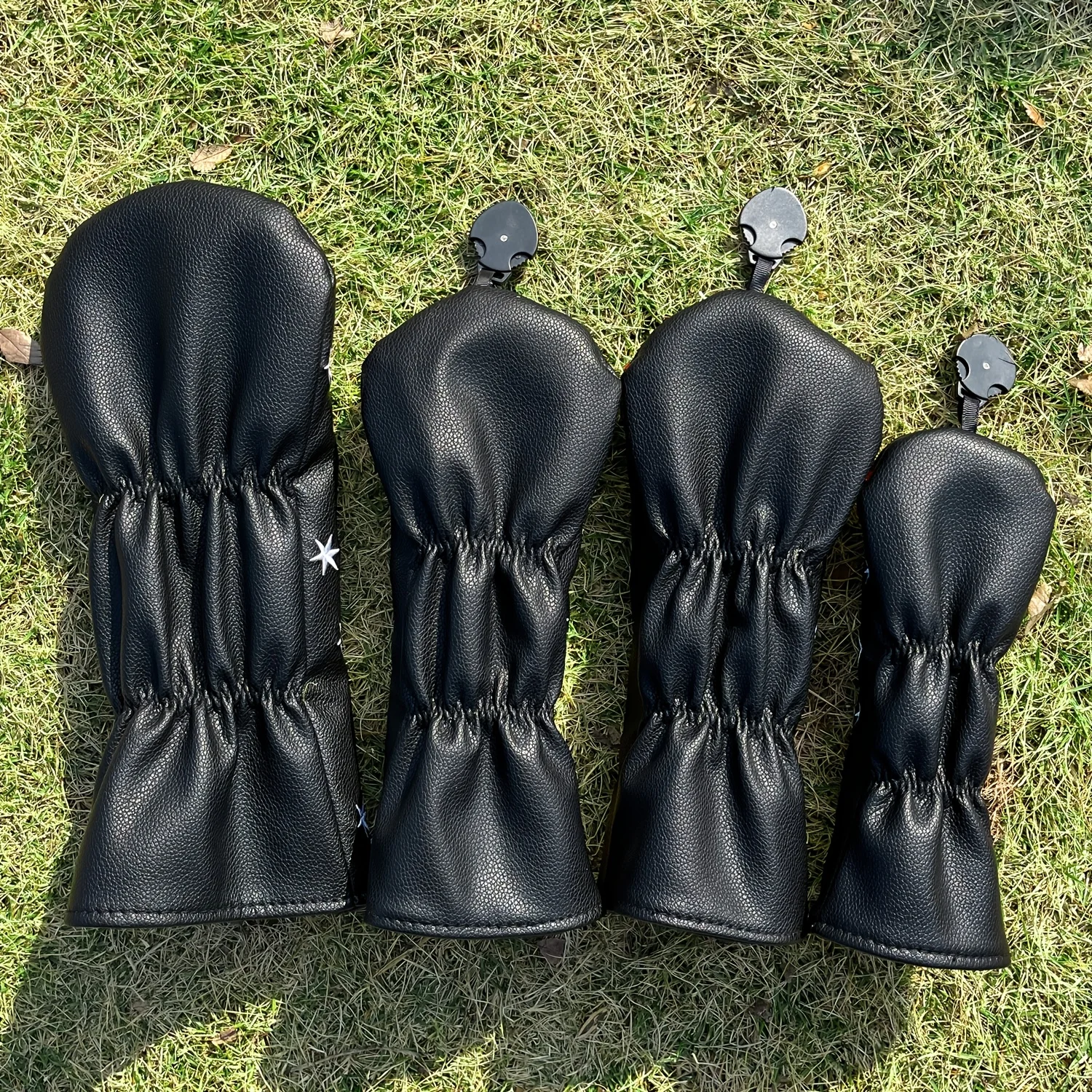 1pc/4pcs Golf Club Headcovers Suitable for - Compatible for Driver, Fairway, Heads: Money Design Club Protective Cover image 3