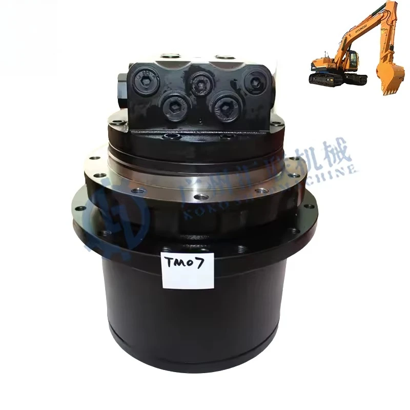 

TM07 GM07 Travel Motor Gearbox R60 DH55 DH60 EC55 EC60 XCM60 Final Drive For Excavator Hydraulic Motor Parts