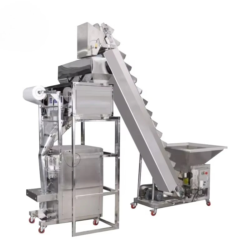 Automatic Air Food Conveyor Elevator Customizable Bucket Type Screw Feeder Incline Packaging Machine for Coffee Beans