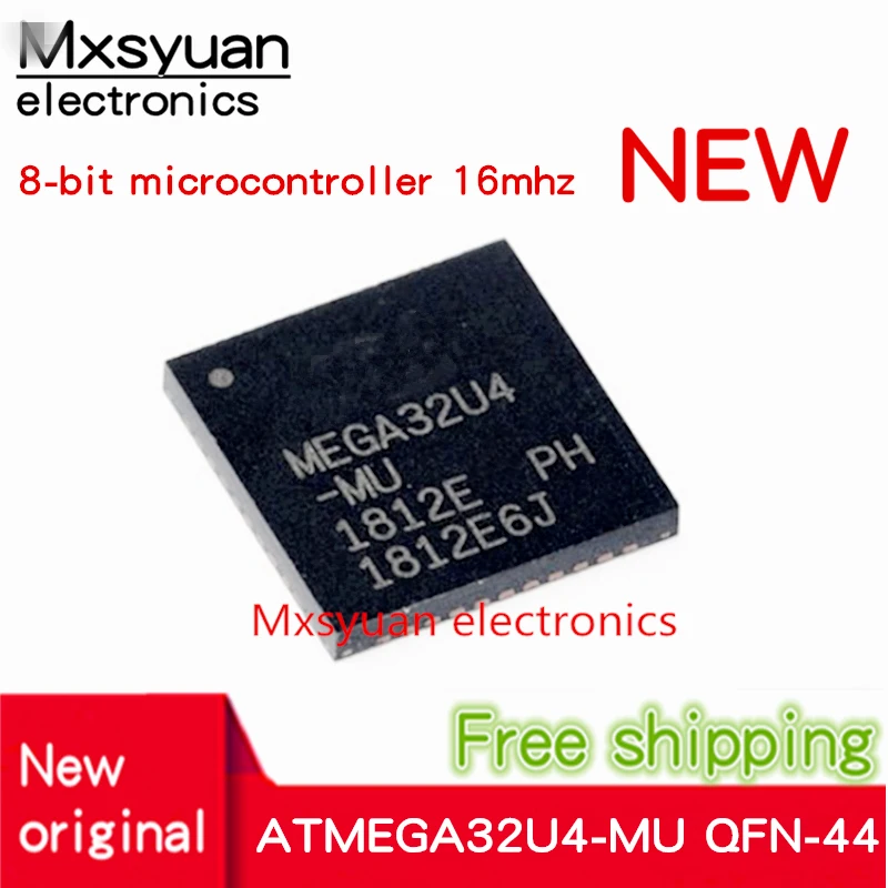 2pcs~10pcs/LOT MEGA32U4 MEGA32U4-MU ATMEGA32U4-MU ATMEGA32U4-MUR QFN44 New original In stock