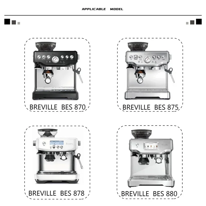 Breville Portafilter Spout, Filter Holder 54mm, Breville BES870, 875, 878, 880, 54mm, Breville Accessories