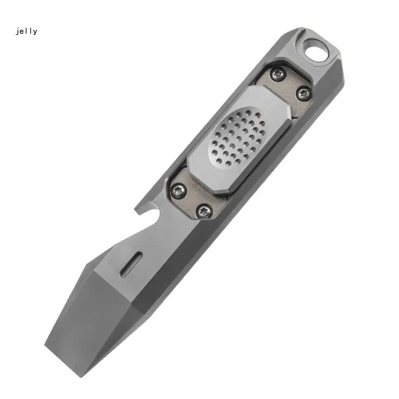 Titaniums Alloys Ratchets Crowbars Ratchets Screwdriver Multifunction Tool for Camping Trekking and Everyday Carry 448C