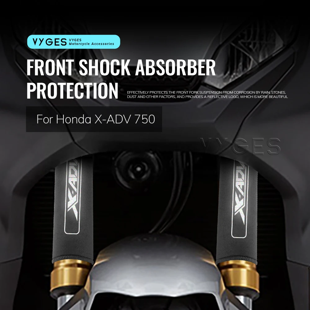 Motorcycle Fork Protection Cover Shock Absorber Dust Protector For Honda X-ADV 750 XADV 750 XADV750