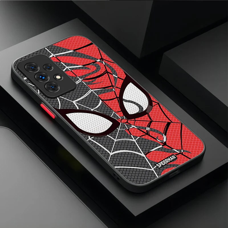 الرجل العنكبوت الإبداعية قضية الهاتف لسامسونج غالاكسي A17 A07 A54 A05s A05 A34 A24 A14 A73 A53 A33 A23 A13 A72 A52 A52s A32 A22 A12